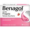 Benagol Gusto Fragola Senza Zucchero 24 Pastiglie