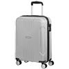 American Tourister Tracklite - Bagaglio a Mano, S (55 cm - 34 Litri), Argento (Silver)