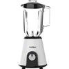 Bastilipo Frullatore BVA-800 B - Frullatore 800 W con 6 lame in acciaio inox e caraffa in vetro da 1,5 litri - 2 velocità con funzione Pulse