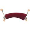 GEWA PS405031 Spalliere Comfort per Violino 1/2, Rivestimento in Felpato, Rosso