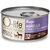 O-life Dog Adult Ragù 150 gr - Agnello e prosciutto a cubetti con ananas e mirtilli - Confezione da 6 pezzi - Cibo Umido per Cani - 1° ORDINE? scegli lo sconto BZR5 / BZR20 + 200 punti fedeltà