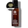 WIDES MYSTIC Detergente facciale quotidiano per uomini con acido salicilico, acido ialuronico vegetale o albero del tè - Pelle liscia senza stringere - Rimuove delicatamente inquinamento, sporco e grasso
