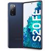 SAMSUNG Smartphone Galaxy S20 FE, Display 6.5 Super AMOLED, 3 Fotocamere Posteriori, 128 GB Espandibili, RAM 6GB, Batteria 4.500mAh, Hybrid SIM, 2021, Snapdragon 865, Cloud Navy [Versione Italiana]