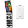 Brondi Contender Bianco Telefono Cellulare Senior