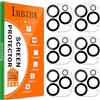 IMBZBK 6 Pezzi Pellicola Protezione Fotocamera per iPhone 16 Pro e iPhone 16 Pro Max Vetro Fotocamera Accessori, 9H Vetro Temperato, HD Chiaro