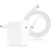 Alimentatore USB-C compatibile per MacBook Pro e MacBook Air (Nuovo) - 30W