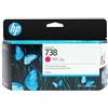 HP CARTUCCIA ORIGINALE HP MAGENTA 498N6A 738 DesignJet T850 T950 36-Zoll 130ml