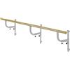 Schiavi sport SBARRA DANZA PARETE 4 - mt.4- con 3 mensole Schiavi sport