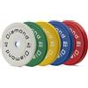 Diamond Disco olimpionico bumper competizione Pro foro 50 mm Diamond