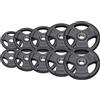 Diamond Set 150 kg Dischi Tri-Grip Diamond Professional foro 50 mm