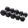 Diamond Manubrio Gommato Esagonale Diamond Professional da 1 kg a 70 kg