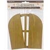 Sagoma Golden Harmony finestra in MDF