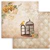 Carta Scrap Golden Harmony gabbietta Stamperia