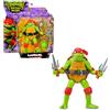 Playmates Giochi Preziosi - Raffaello Tartarughe Ninja Caos Mutante, Raffaello in versione Action Figure Base Articolata da 12 cm, Personaggio con Armi da Combattimento, Per Bambini dai 4 anni