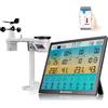 Bresser WLAN 8 Stazione meteorologica 7-in-1 giorni 4CAST XL ad energia solare
