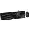 TechMade Tastiera + Mouse Techmade Wired con Filo (TM-KB828+M102) Black