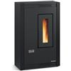 La Nordica EXTRAFLAME LUISELLA 5.0 STUFA A PELLET VENTILATA SLIM NERO 5★ A+