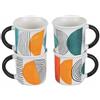 Villa d'Este Home Tivoli Set 4 tazzine caffè 100 ml in porcellana, Venice Lido