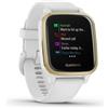 GARMIN - Smartwatch Venu SQ Impermeabile Display 1.3' Cardiofrequenza GPS Bluetooth Colore Bianco Oro - SPEDIZIONE GRATUITA