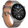 HUAWEI - Watch GT 3 Pro Impermeabile 5ATM Display 1.43' Bluetooth 4G per Fitness con Pedometro e Cardiofrequenzimetro 46mm Grigio - Europa