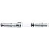 Twsbi Penna stilografica Twsbi Diamond 580 AL R Nickel Gray pennino F M7447060