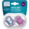 PHILIPS SpA Philips Avent Ultra Air Ciuccio 18 mesi+, 2 pezzi
