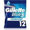 Gillette Blue 3 Comfort 12 pz
