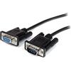 StarTech.com Cavo seriale diretto RS232 DB9 1m nero, M/F
