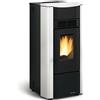 La Nordica EXTRAFLAME GIUSY EVO 5.0 STUFA A PELLET VENTILATA 7kW BIANCO 5 STELLE A+