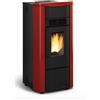 La Nordica EXTRAFLAME GIUSY EVO 5.0 STUFA PELLET VENTILATA 7kW BORDEAUX 5 STELLE A+