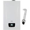 Baxi CALDAIA A CONDENSAZIONE 28 KW BAXI DUO-TEC COMPACT E 28 GAS MET / GPL + KIT FUMI