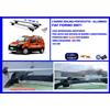 MENABO Barre Portatutto Portapacchi Alluminio - Chiavi Antifurto Fiat Fiorino 2007>