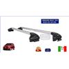 Autokit Barre Portatutto Auto per Panda III dal 2013 > kit Portapacchi Porta Bagagli