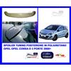 Bertucci Alettone Spoiler Tuning Posteriore Opel Corsa D 3 Porte 2006> Accessori Auto