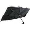 AUTOKIT Ombrello Parasole Per Auto Parabrezza Anteriore Pieghevole 130 x 80 cm.