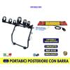 Menabò Portabici auto posteriore Chrysler 300C Touring 4p 2005>2011 biciclette bici kit