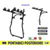 MENABO' Portabici Posteriore Fiat Seicento 600 1998>2005 auto Trasporto 3 biciclette per