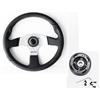 Autokit Volante + Mozzo COMPATIBILE con Panda 141A Sterzo Volanti sportivo manubrio