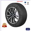 SnowDrive Calze catene da neve OMOLOGATE per BMW X1 (F48 - F1X) sezione ruote 205/55-18