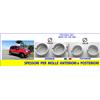 AUTOKIT Kit rialzo rialzi Spessori Anteriori e Posteriori 2 Cm per Panda 4x4 dal 2012>