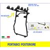MENABO Portabici Posteriore Porta Biciclette Bike per AUDI A3 (8PA) Sportback 2004>2012