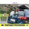 MENABO Portabici Posteriore per Chrysler 300 C Touring 2005>2011 Trasporto 3 biciclette