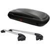 MENABO BOX BAULE Tetto Auto COMPATIBILE con AUDI Q3 + Barre Portatutto Portapacchi