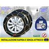 CORA S.P.A. Catene da neve Fiat Talento 2016> ruota 215 60 17 pneumatici mm 12 auto kit set