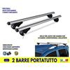 Autokit MNB Barre Portatutto per Panda 319 Cross 4x4 2014> portapacchi auto bagagli barra