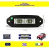Autokit Luce Retromarcia Led Universale Fiat Panda Trekking Faretti Fanalino Posteriore
