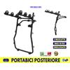 MENABO Portabici Posteriore Bmw X3 2010>2017 auto Trasporto 3 biciclette kit set travel