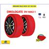 AUTOKIT CALZE da Neve Catene auto per AUDI Q5 QUATTRO Omologate cerchio Ruota 235/60-18