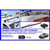 Nordrive Barre Portatutto Portapacchi Bagagli COMPATIBILI Peugeot Expert Tepee 2007 2016