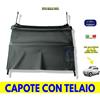Autokit Capote per 500 Cappotta epoca F L R Tetto Cappottina Tettuccio Auto Per Vecchia